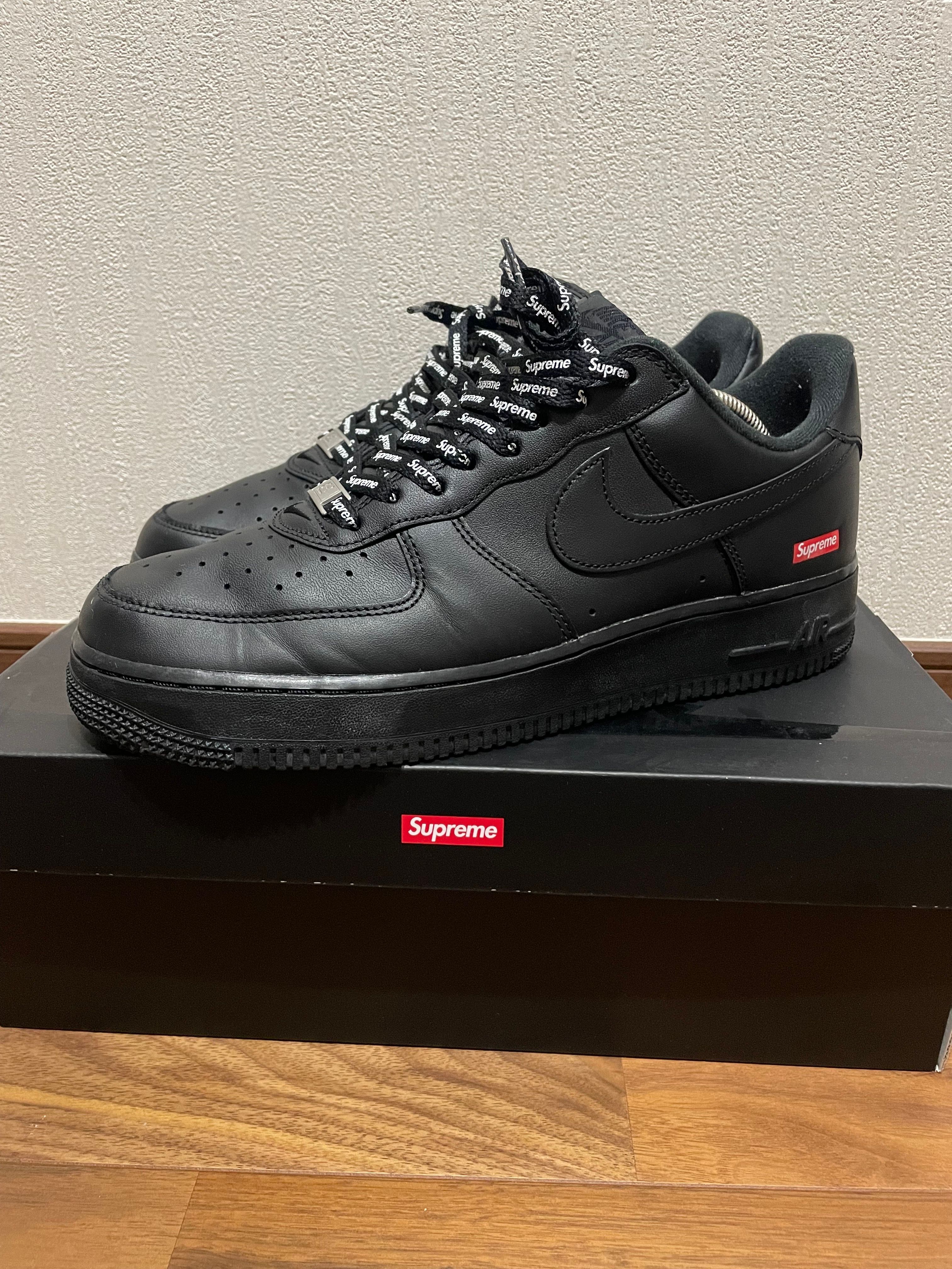 Supreme × Nike Air Force 1 Low "Black"