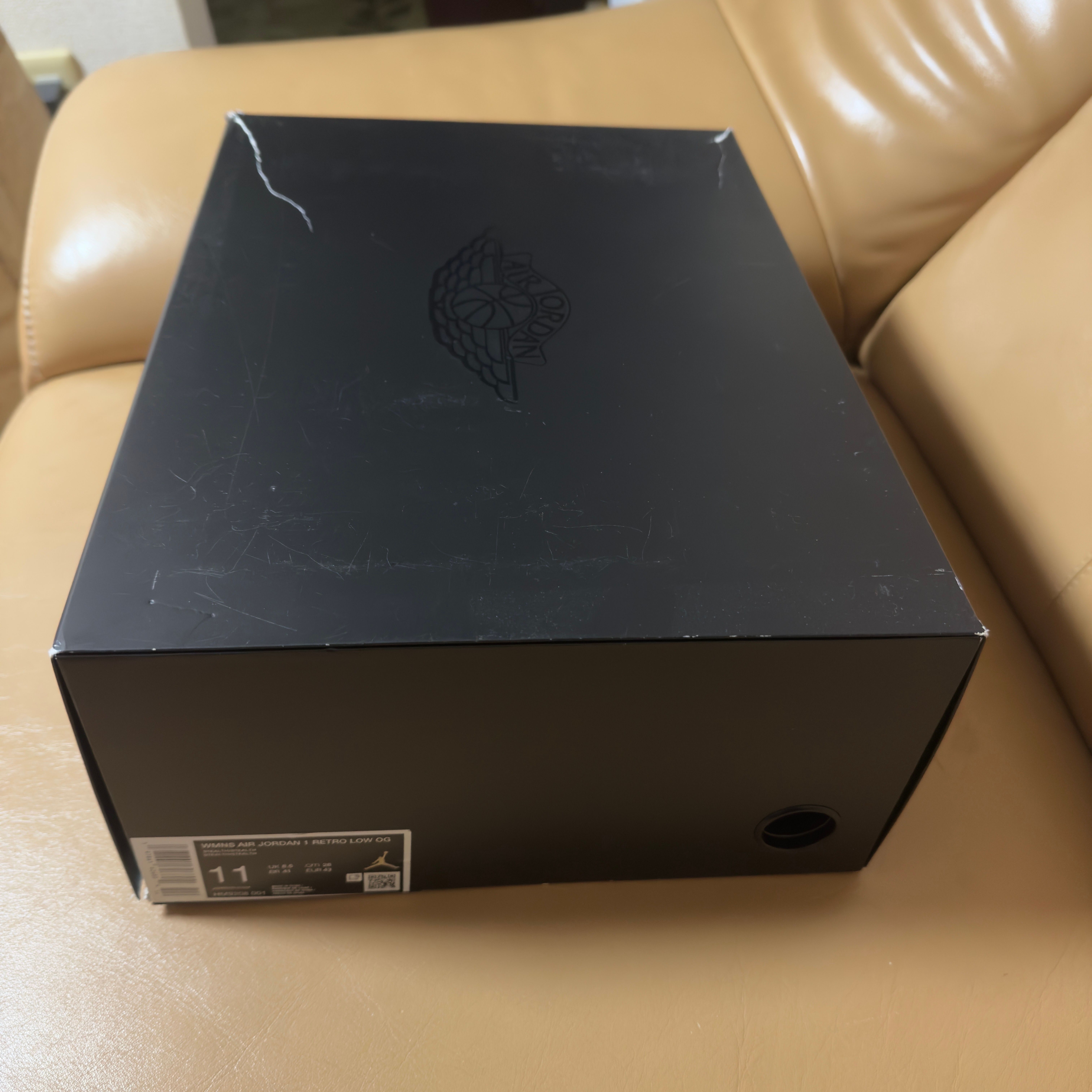 Swarovski × Nike Women's Air Jordan 1 Low OG "Crystal/Shadow"