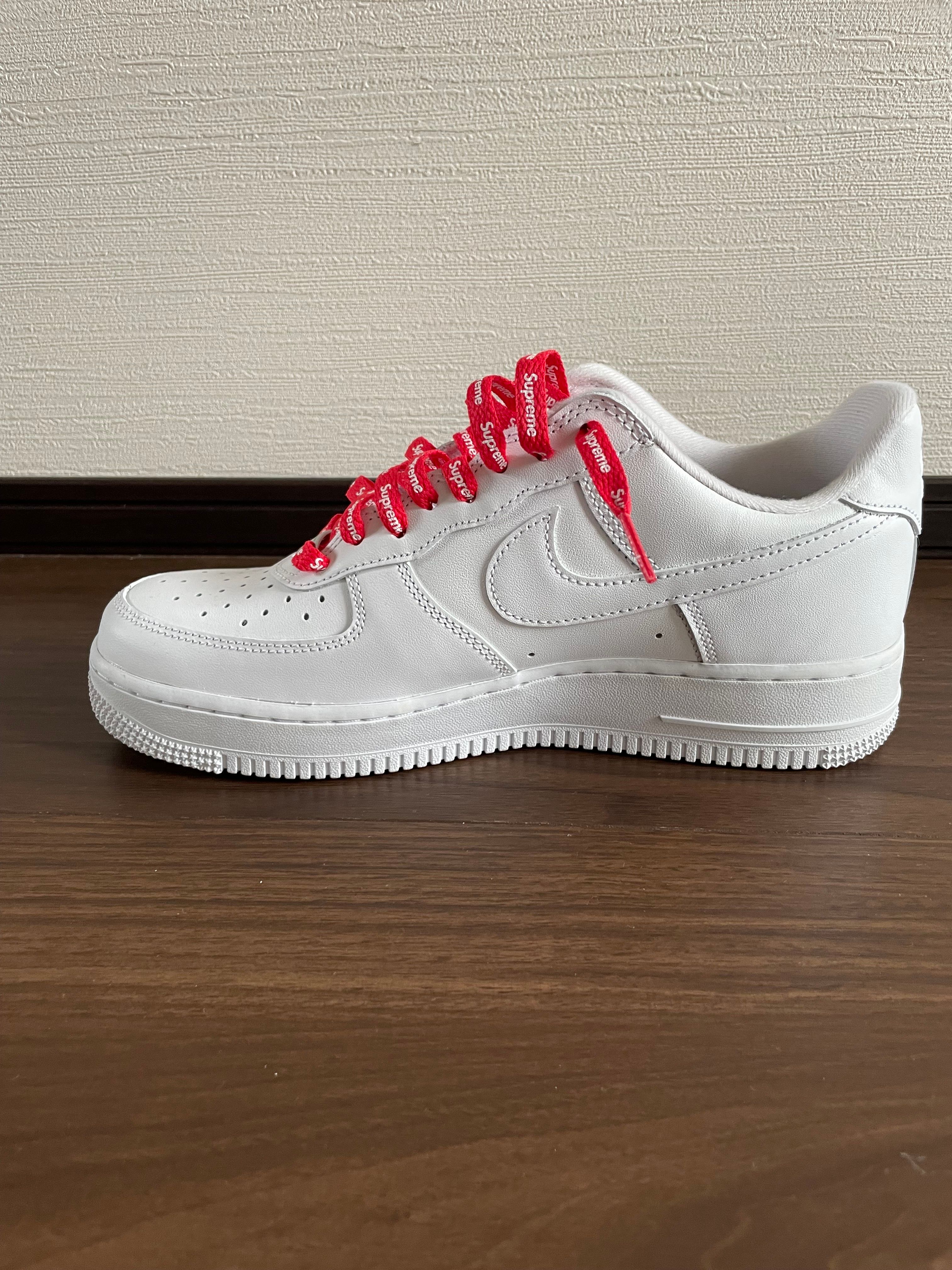 Supreme × Nike Air Force 1 Low "White"