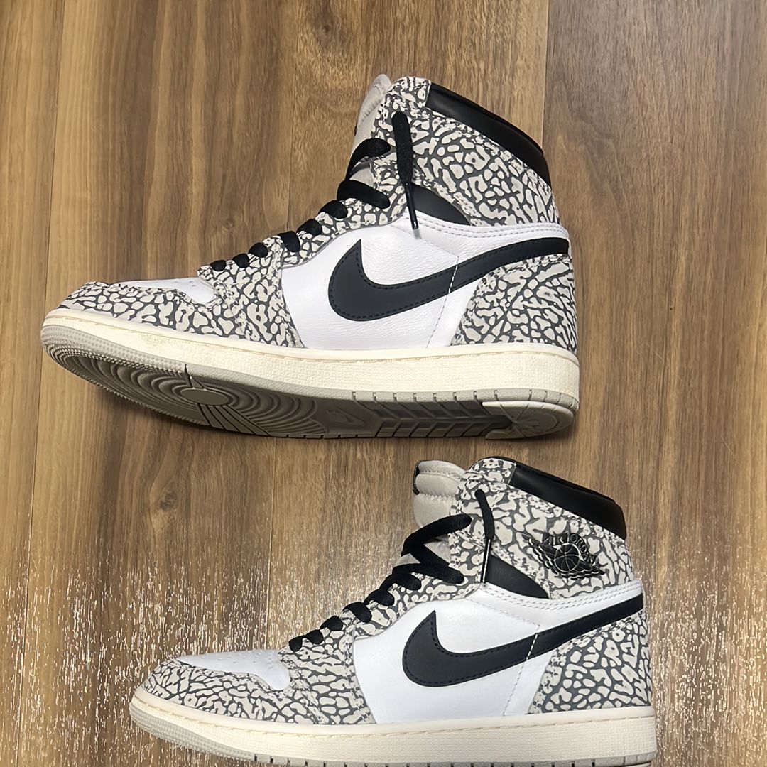 Nike Air Jordan 1 High OG "White Cement/Safari"