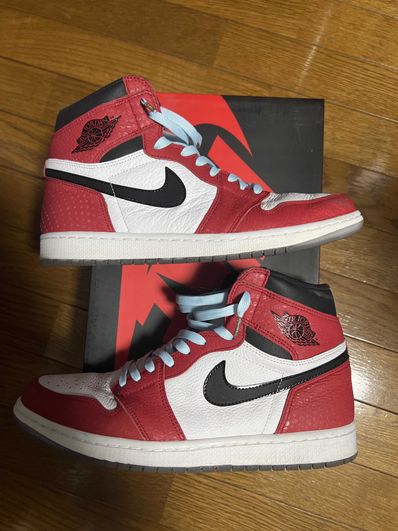 Spiderman × Nike Air Jordan 1 Origin Story "Gym Red/White/Photo Blue/Black"