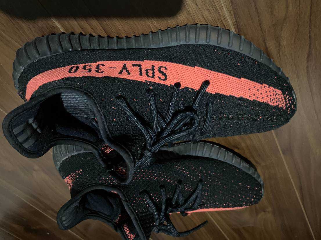 adidas YEEZY Boost 350 V2 "Core Black/Red"