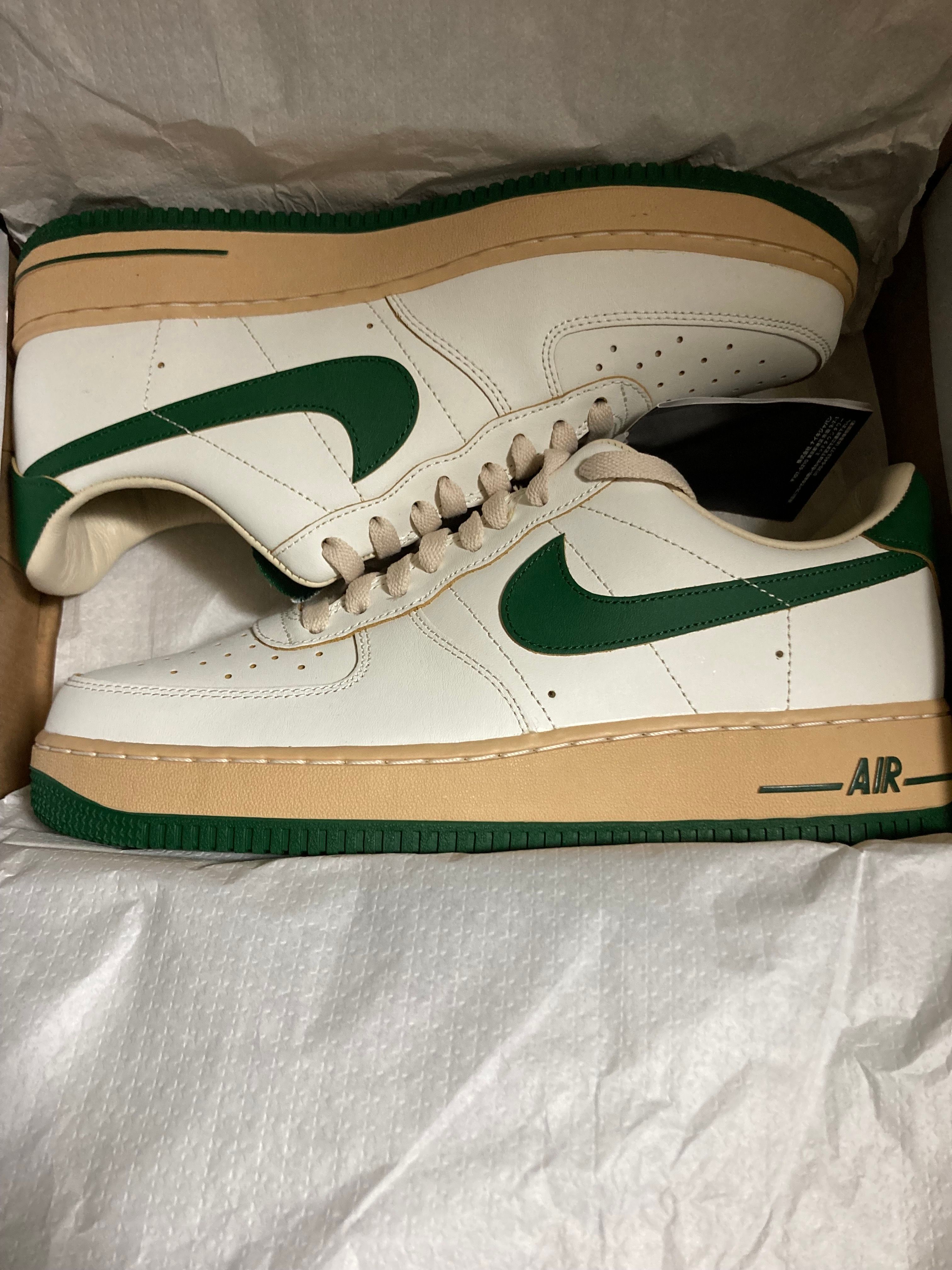 Nike Women's Air Force 1 Low "Green and Muslin"