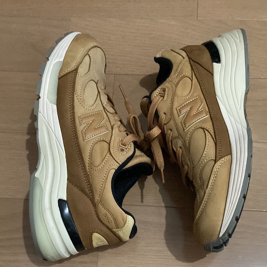 New Balance 992 Made in USA "Tan/Brown"