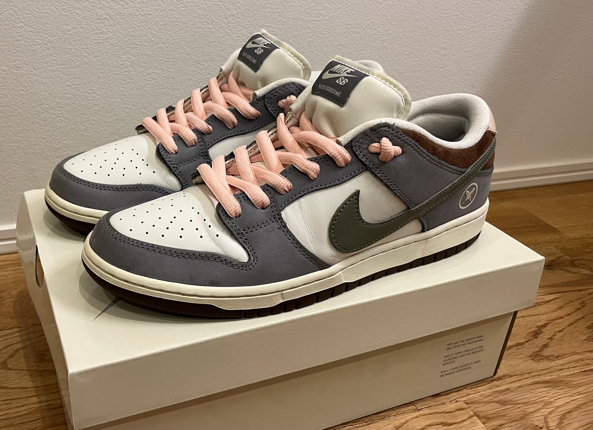 堀米 雄斗(Yuto Horigome) × Nike SB Dunk Low Pro QS "Wolf Grey"