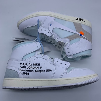 Virgil Abloh Archive (V.A.A.) × Nike Air Jordan 1 Retro High OG "Alaska"