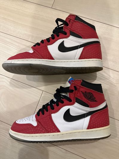 Spiderman × Nike Air Jordan 1 Origin Story "Gym Red/White/Photo Blue/Black"