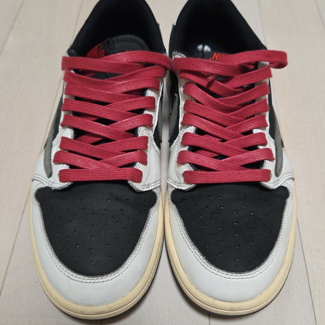 Travis Scott × Nike Women's Air Jordan 1 Low OG "Medium Olive"