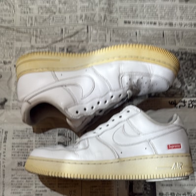 Supreme × Nike Air Force 1 Low "White"