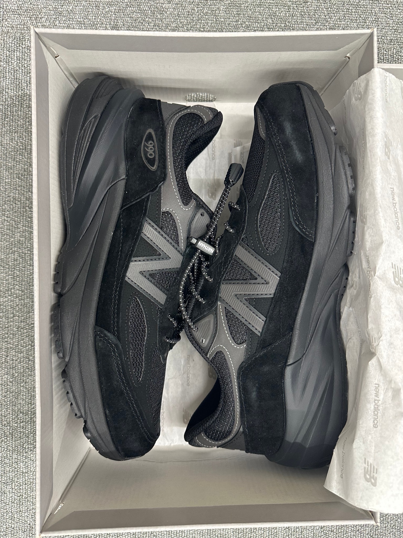 New Balance 990V6 Made in USA "Triple Black"