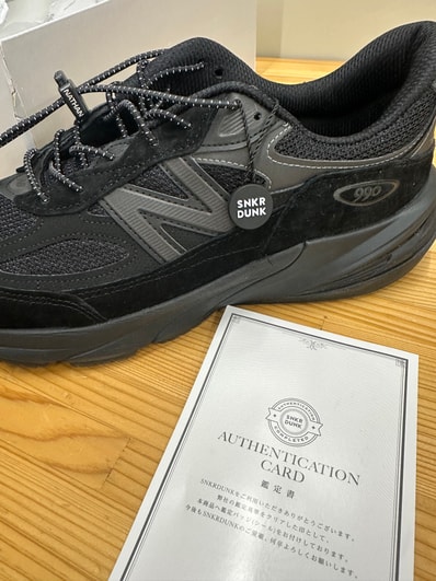 New Balance 990V6 Made in USA "Triple Black"