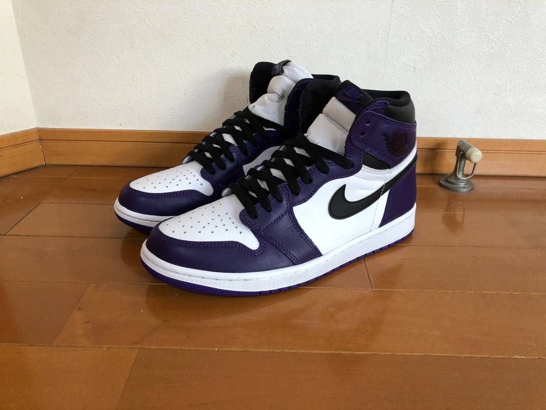 Nike Air Jordan 1 Retro High OG "Court Purple White/Black" (2020)   