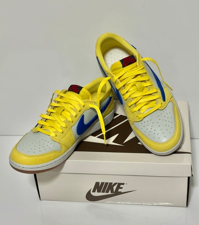 Travis Scott × Nike Women's Air Jordan 1 Retro Low OG "Canary"