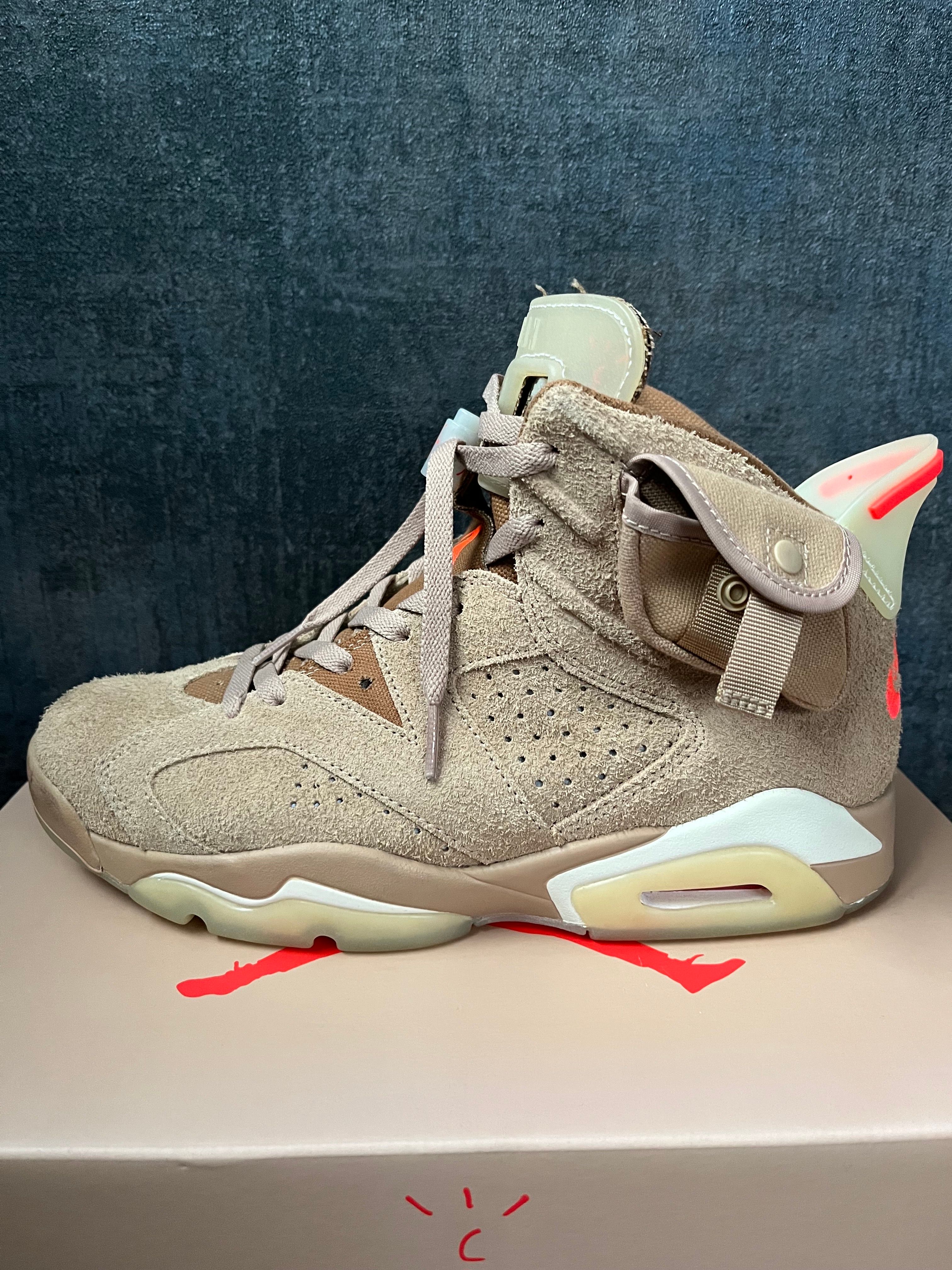 Travis Scott × Nike Air Jordan 6 "British Khaki"