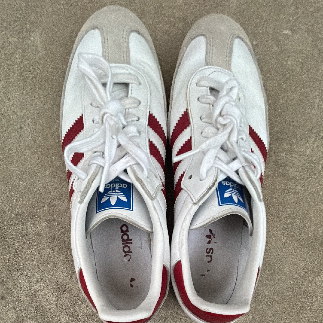 adidas Samba OG "Footwear White/College Burgundy/Gum"