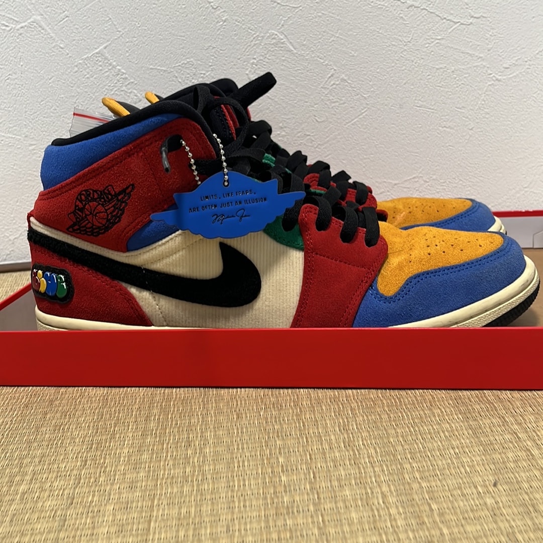 Blue The Great × Nike Air Jordan 1 Mid "Fearless"