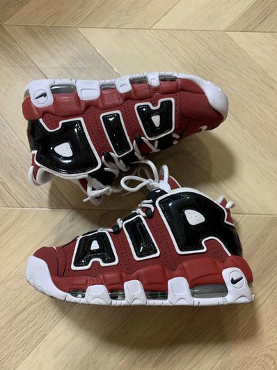 Nike Air More Uptempo ’96 "Black and Varsity Red" (2021)