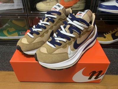 Sacai × Nike Vapor Waffle "Sesame And Blue Void"