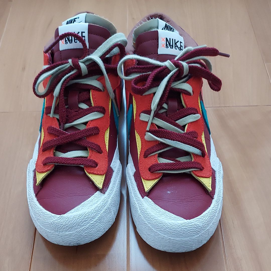 KAWS × sacai × Nike Blazer Low "Team Red"