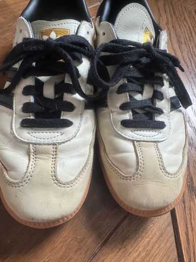 adidas Women's Samba OG "Cream White/Core Black/Sandstrata"