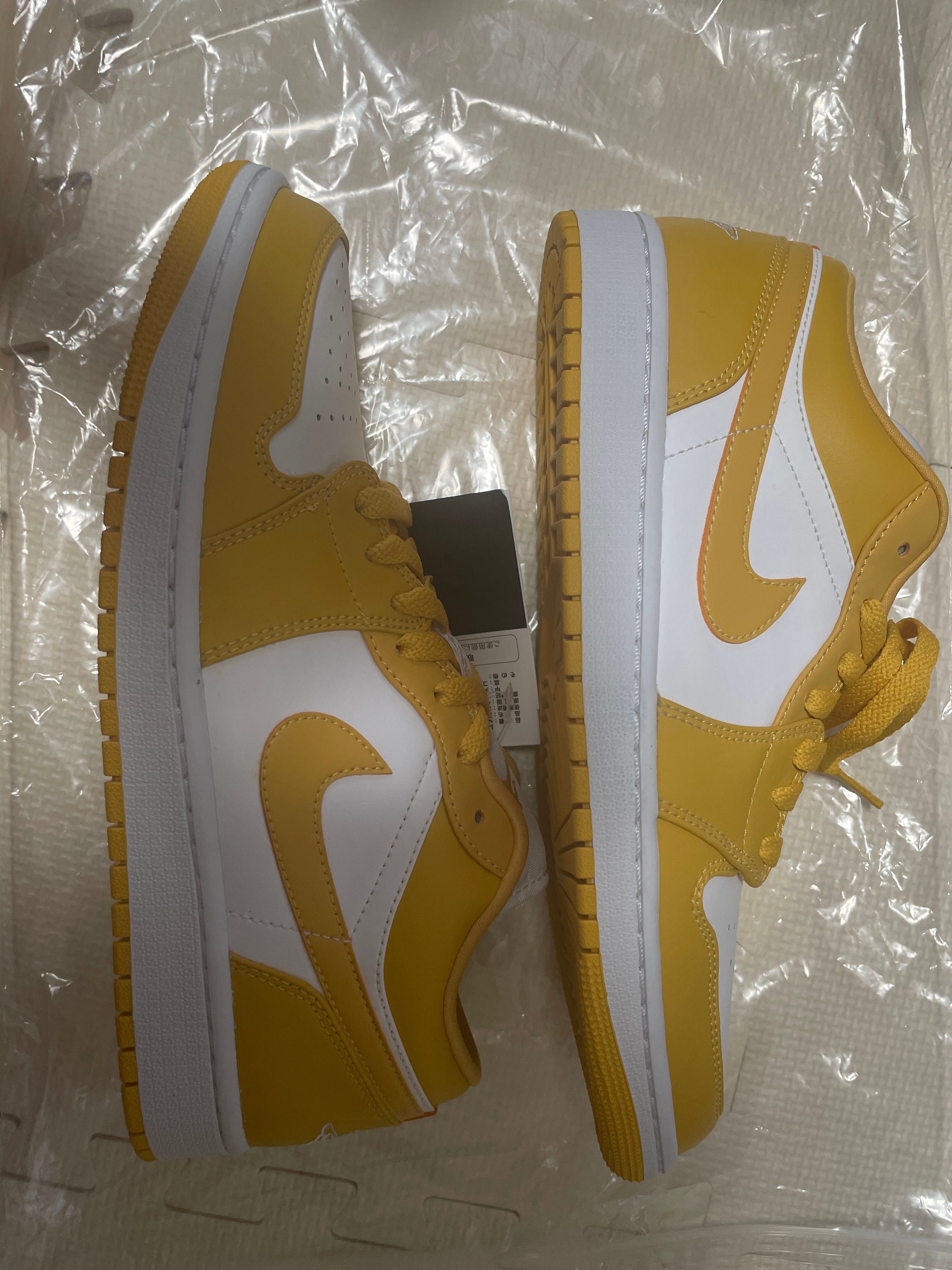 Nike Air Jordan 1 Low "White/Pollen"