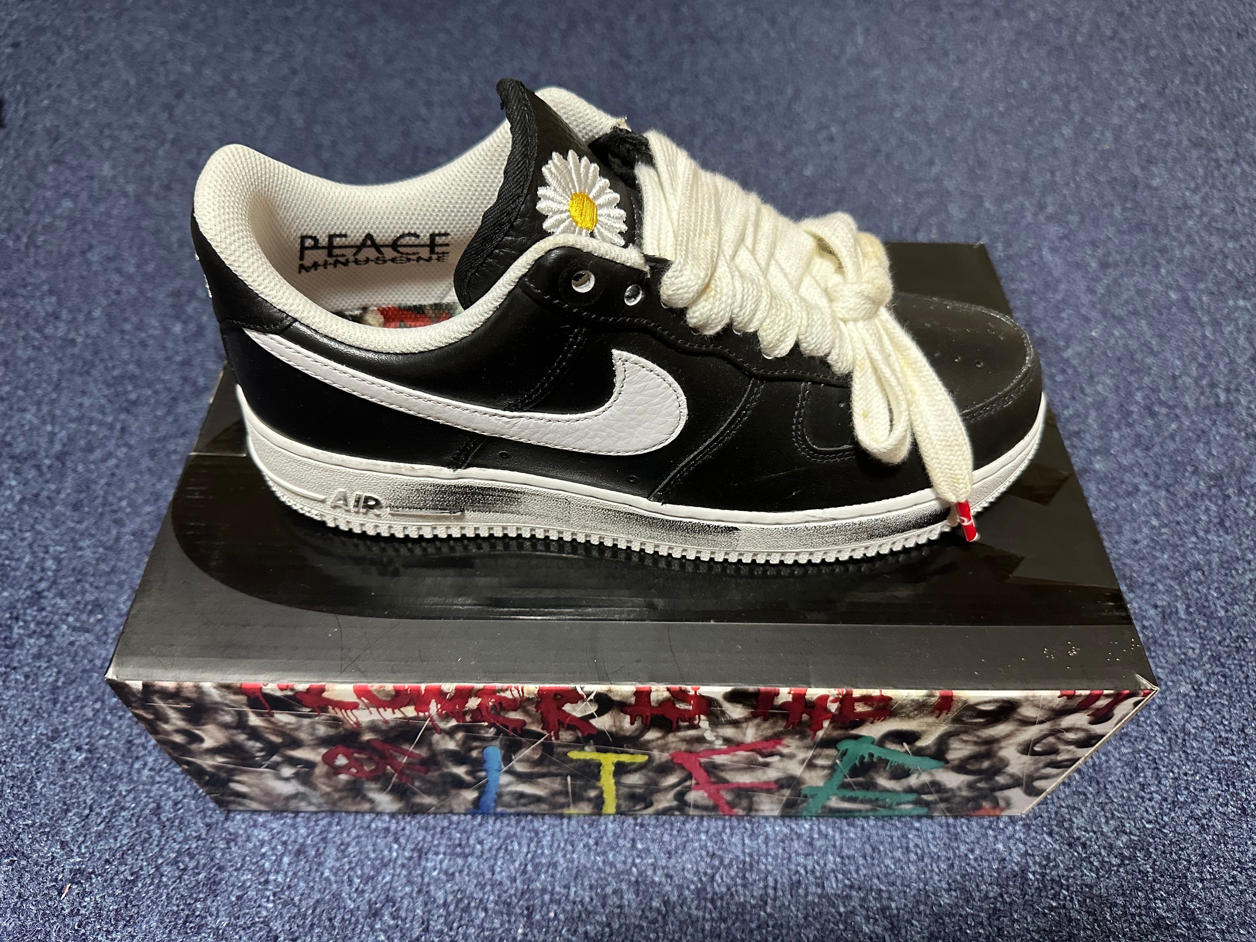 PEACEMINUSONE × Nike Air Force 1 Low Para Noise "Black" / G-DRAGON