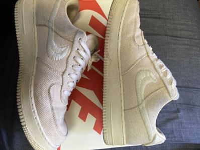 Stussy × Nike Air Force 1 Low "Fossil Stone"