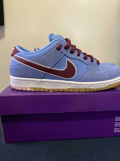 Nike SB Dunk Low Pro "Philadelphia Phillies/Valor Blue and Team Maroon"
