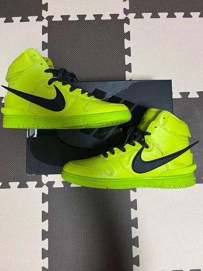 AMBUSH × NIKE DUNK HIGH "FLASH LIME"
