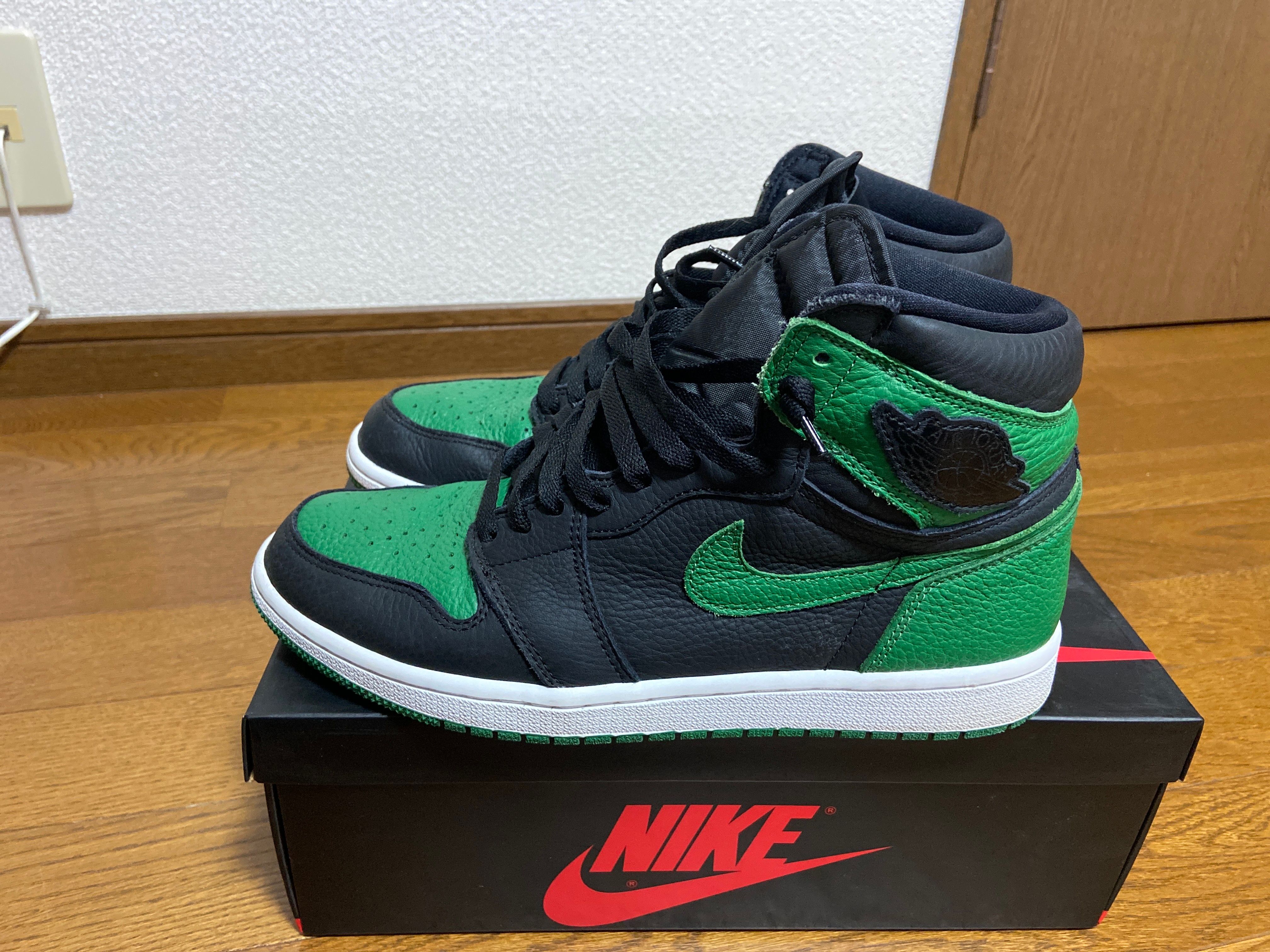Nike Air Jordan 1 Retro High OG "Black/Pine Green" (2020)      