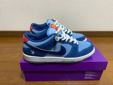 Why So Sad? × Nike SB Dunk Low "Coastal Blue/Speed Yellow-University Red"
