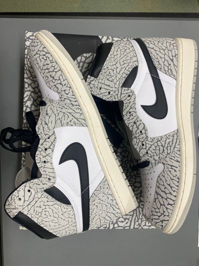 Nike Air Jordan 1 High OG "White Cement/Safari"