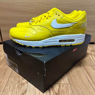 Supreme × Nike Air Max 1 '87 SP "Yellow" (25SS Week4)
