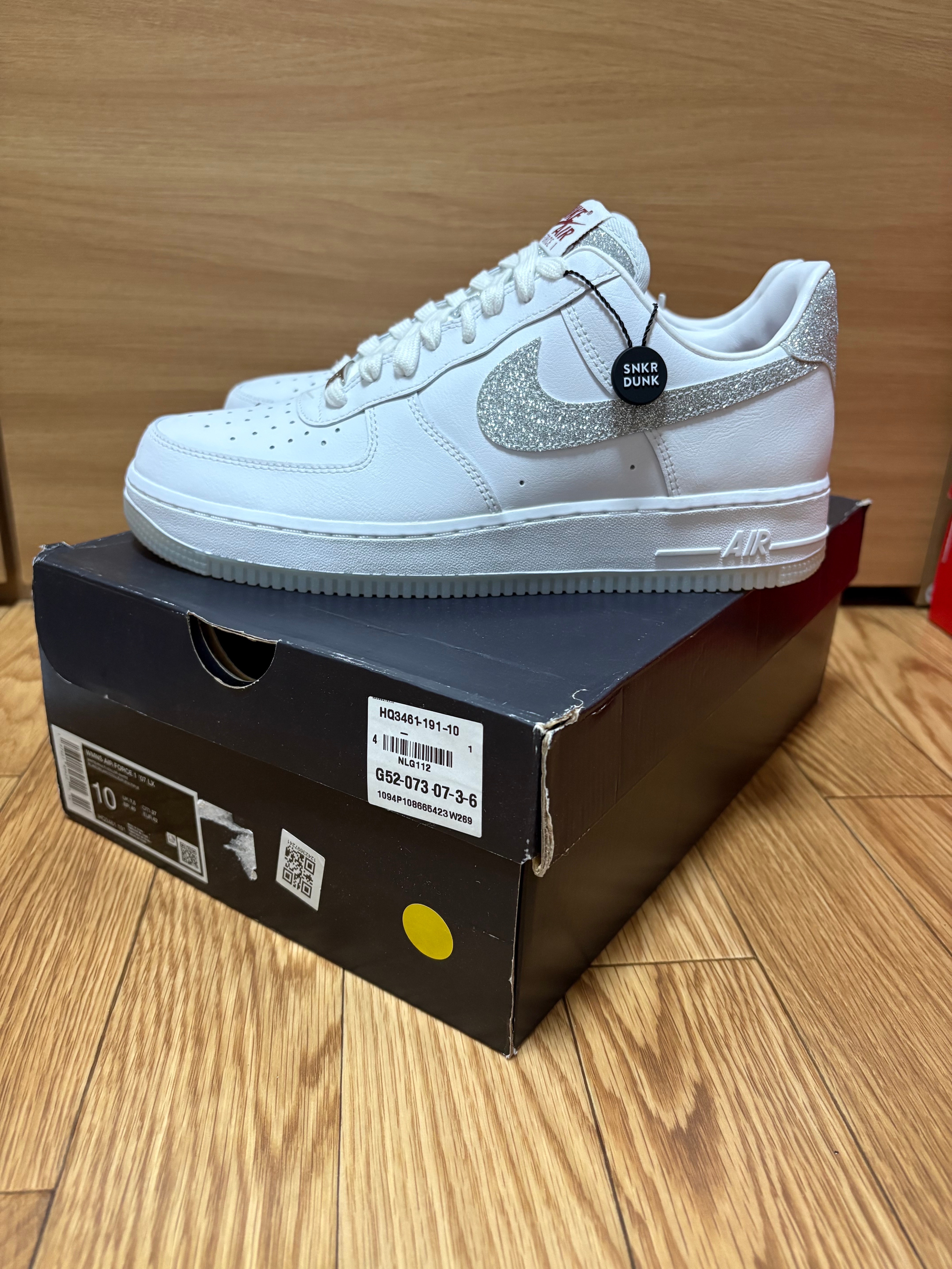 Nike Women's Air Force 1 '07 LX "White/Cool Grey/Multi Color"