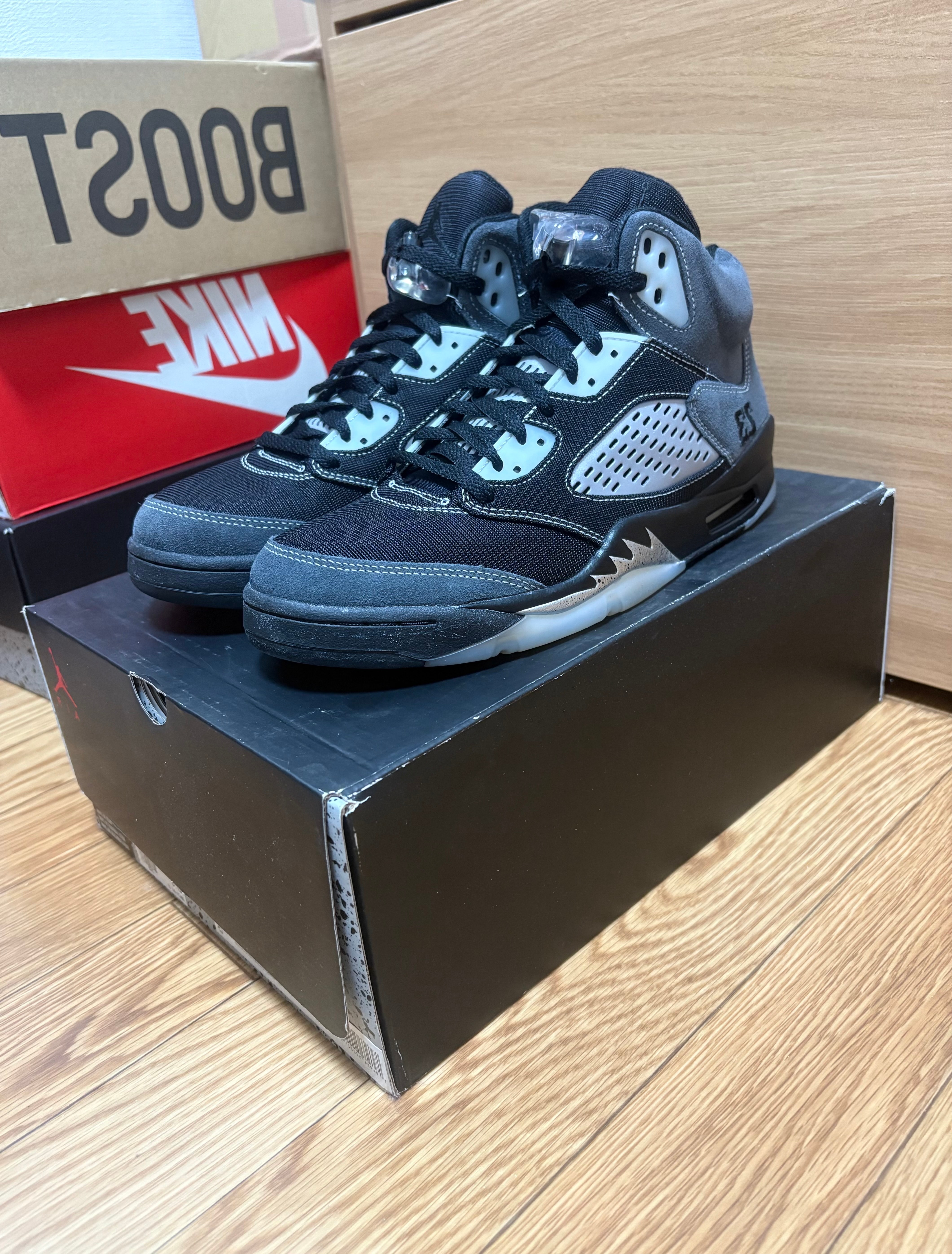 ナイキ エアジョーダン5 "アンスラサイト"