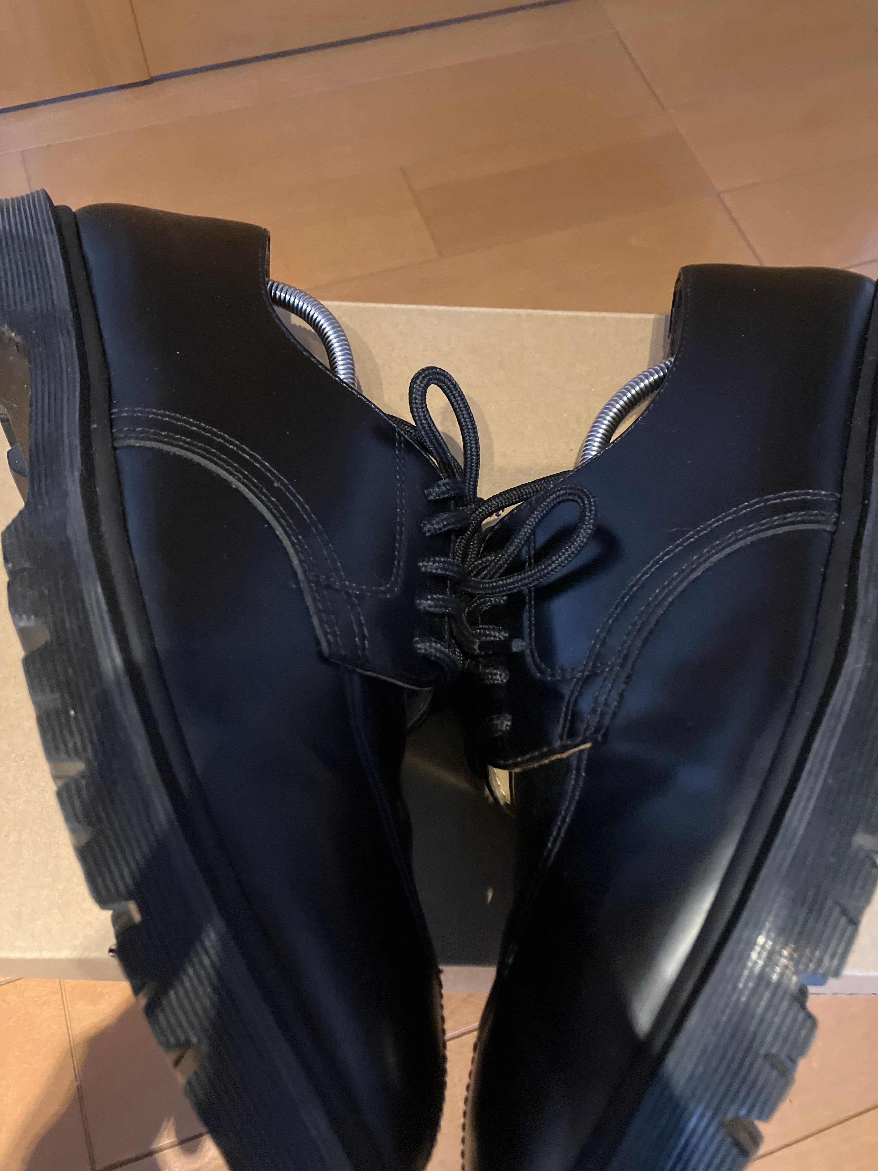 SUPREME × Dr.Martens SPLIT TOE 5-EYE SHOE "BLACK"