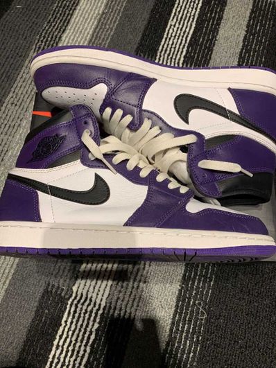 Nike Air Jordan 1 Retro High OG "Court Purple White/Black" (2020)