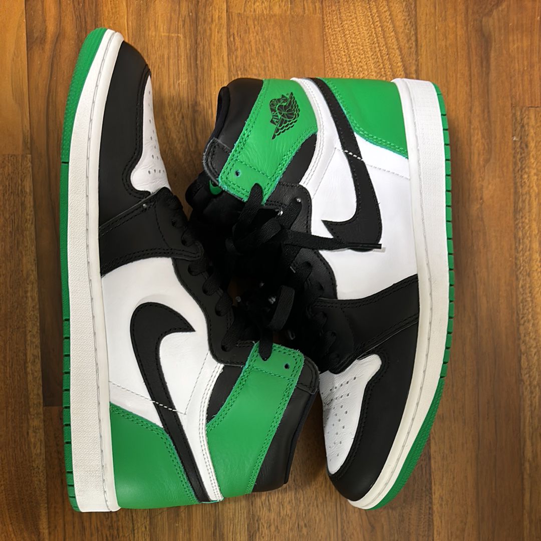 Nike Air Jordan 1 Retro High OG "Celtics/Black and Lucky Green" (2023)