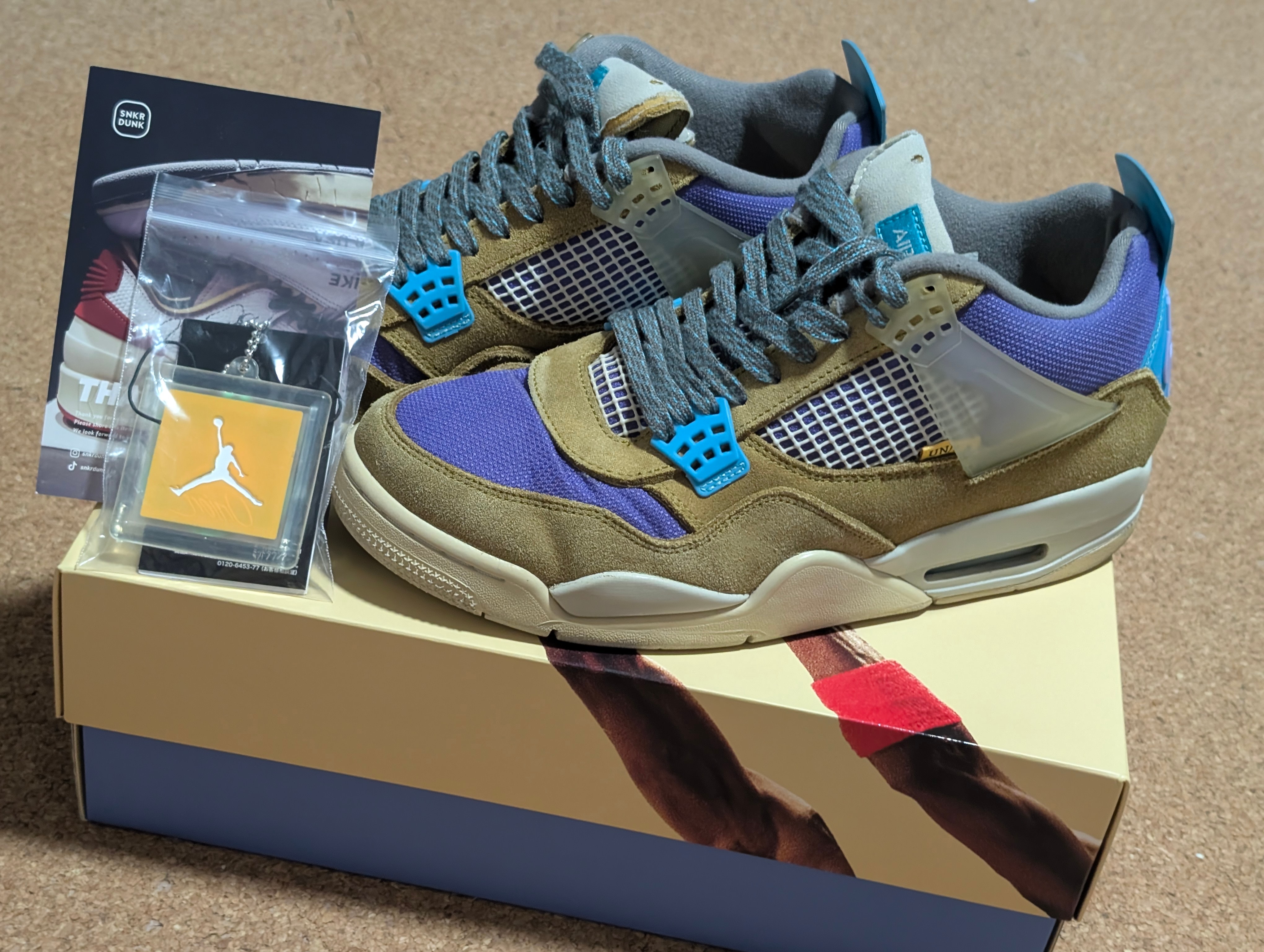 Union × Nike Air Jordan 4 SP "Desert Moss"