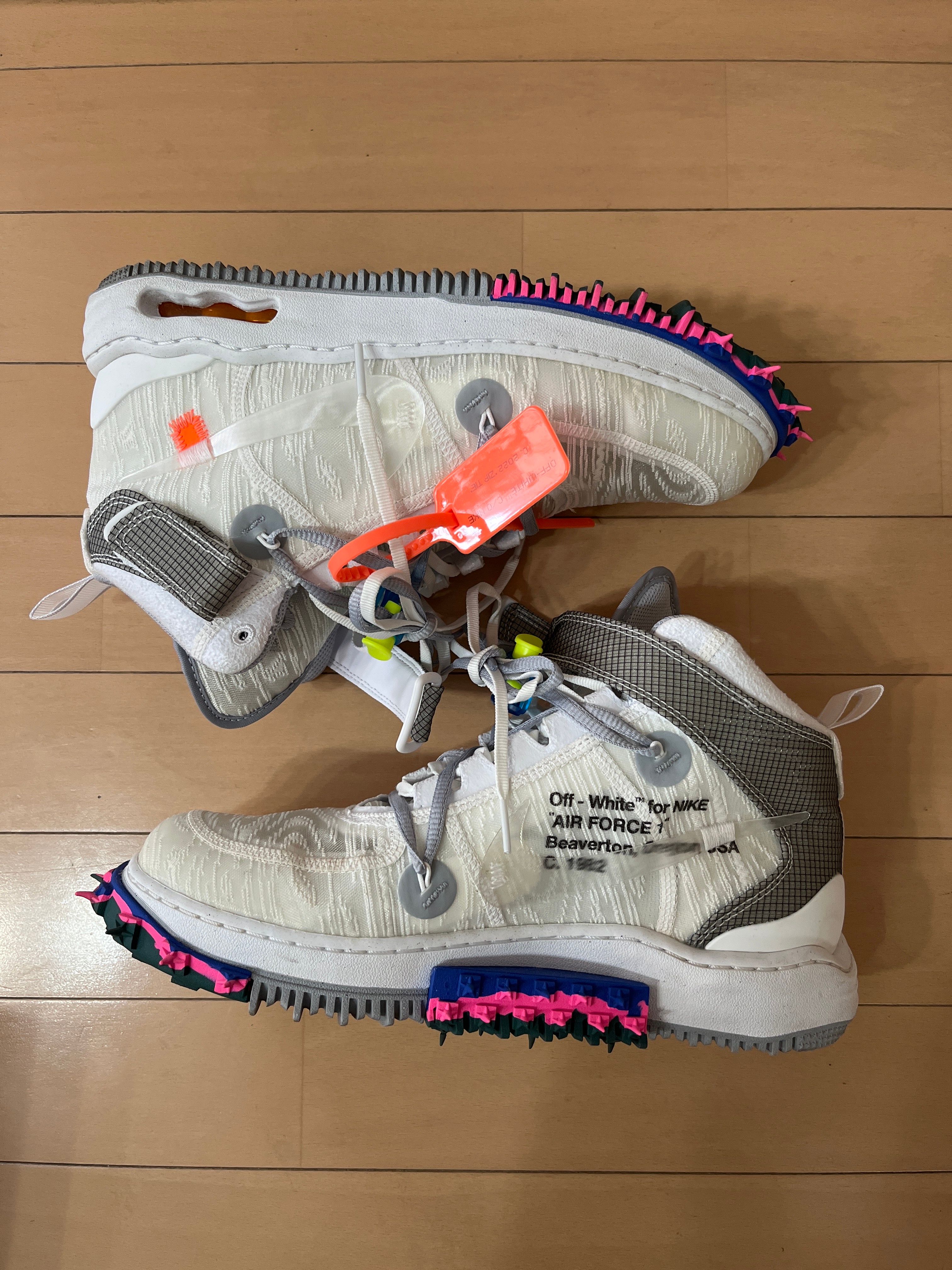 Off-White × Nike Air Force 1 Mid "White"