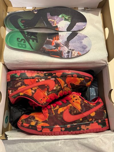 The Wizard of Oz × Nike SB Dunk Low "Poppy Field"