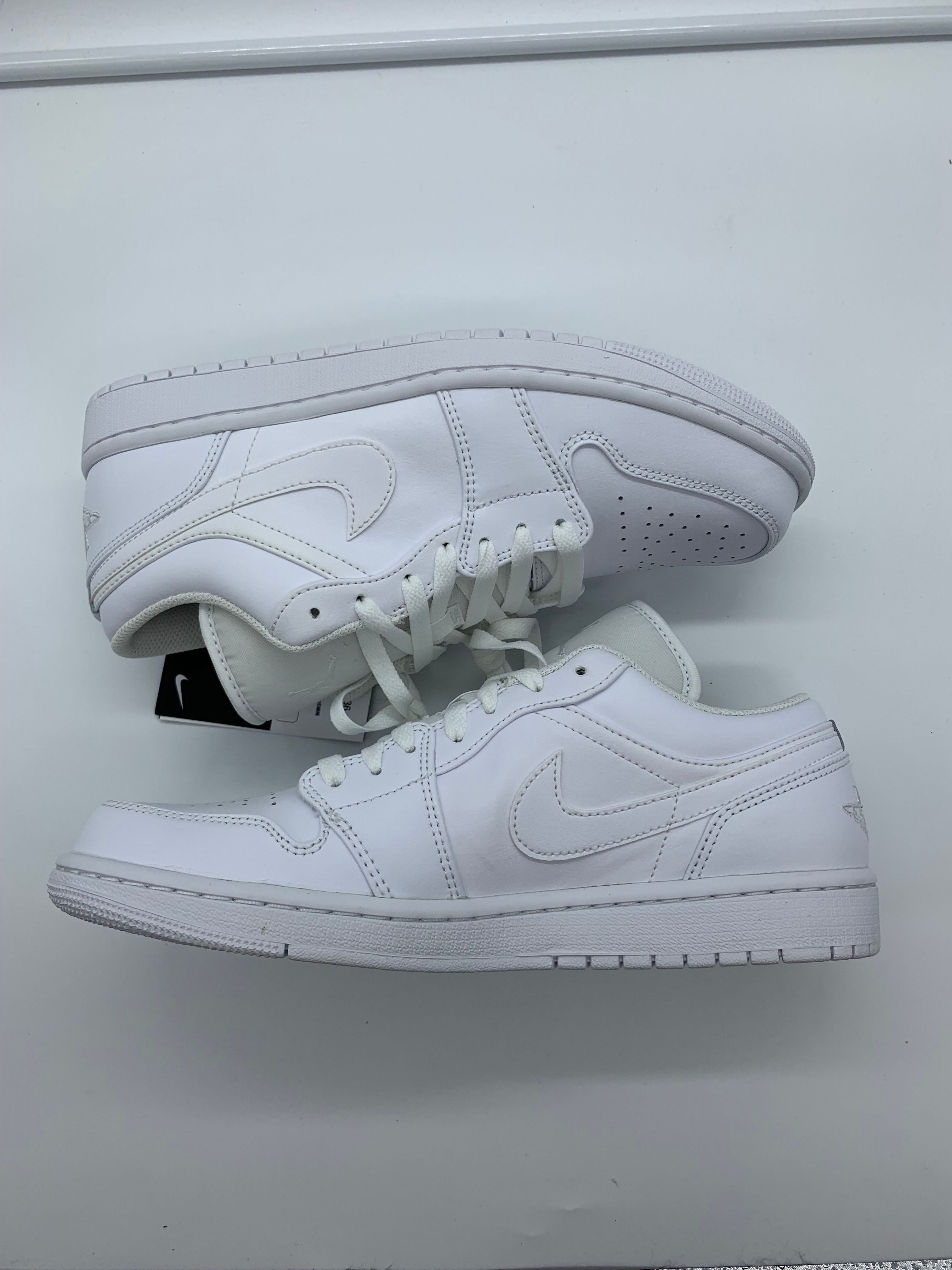 Nike Air Jordan 1 Low "Triple White" (2023)
