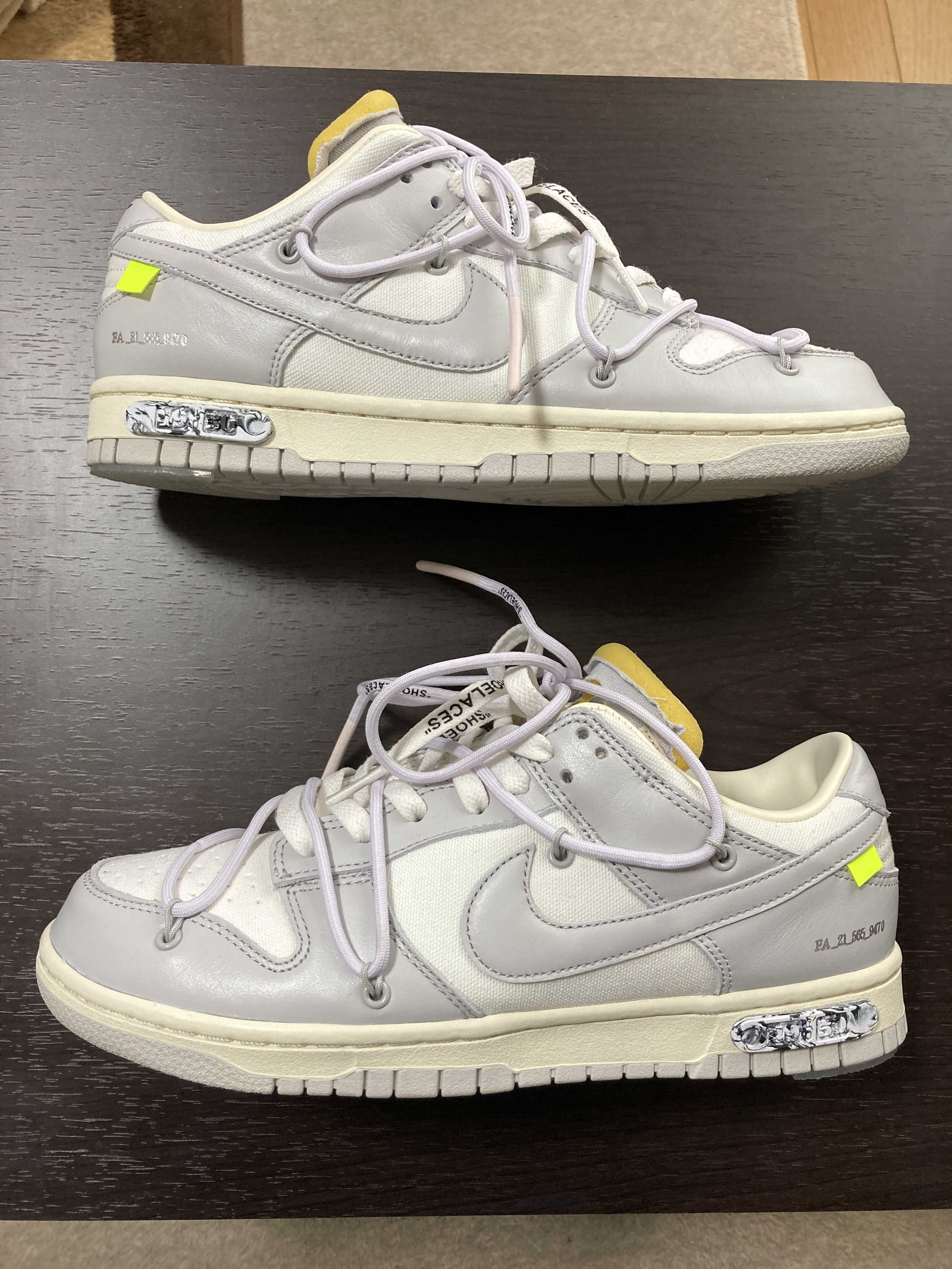 Off-White × Nike Dunk Low 1 of 50 "Lot.49"