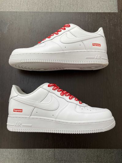 Supreme × Nike Air Force 1 Low "White"