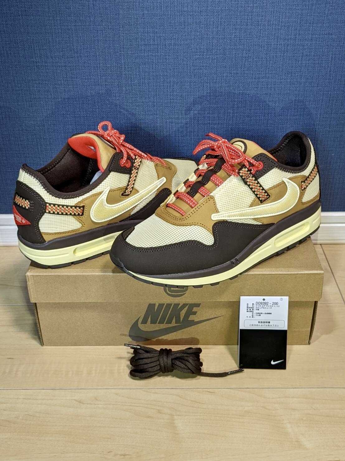 Travis Scott × Nike Air Max 1 "CACT.US Brown"