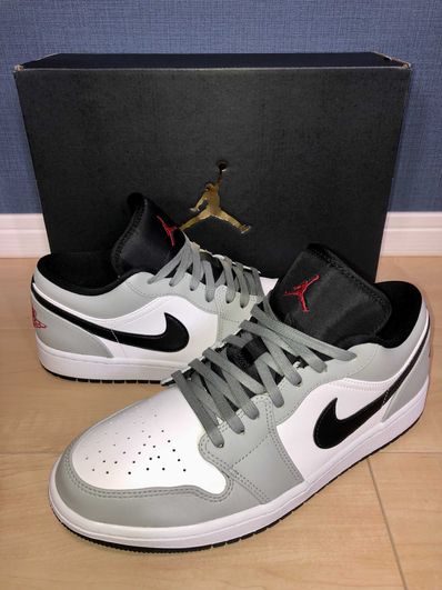 NIKE AIR JORDAN 1 LOW "LIGHT SMOKE GREY"