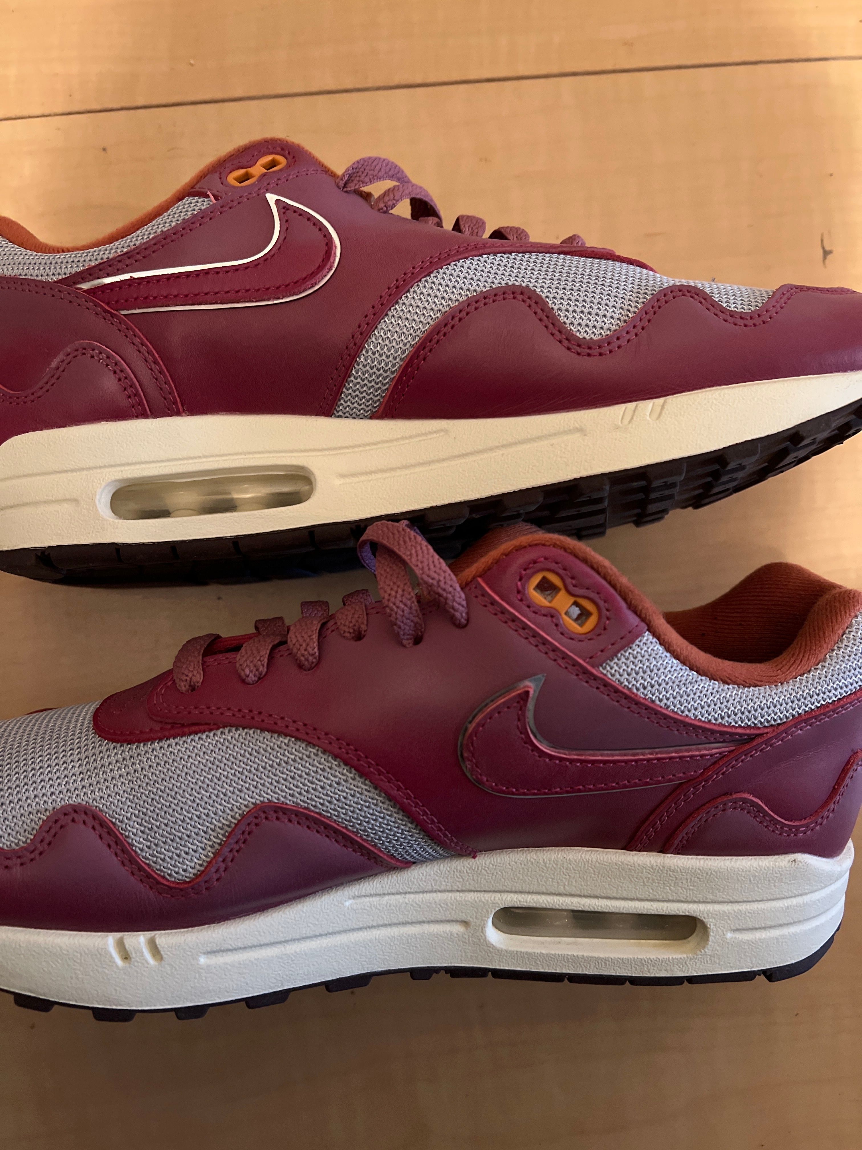 Patta × Nike Air Max 1 "Night Maroon"