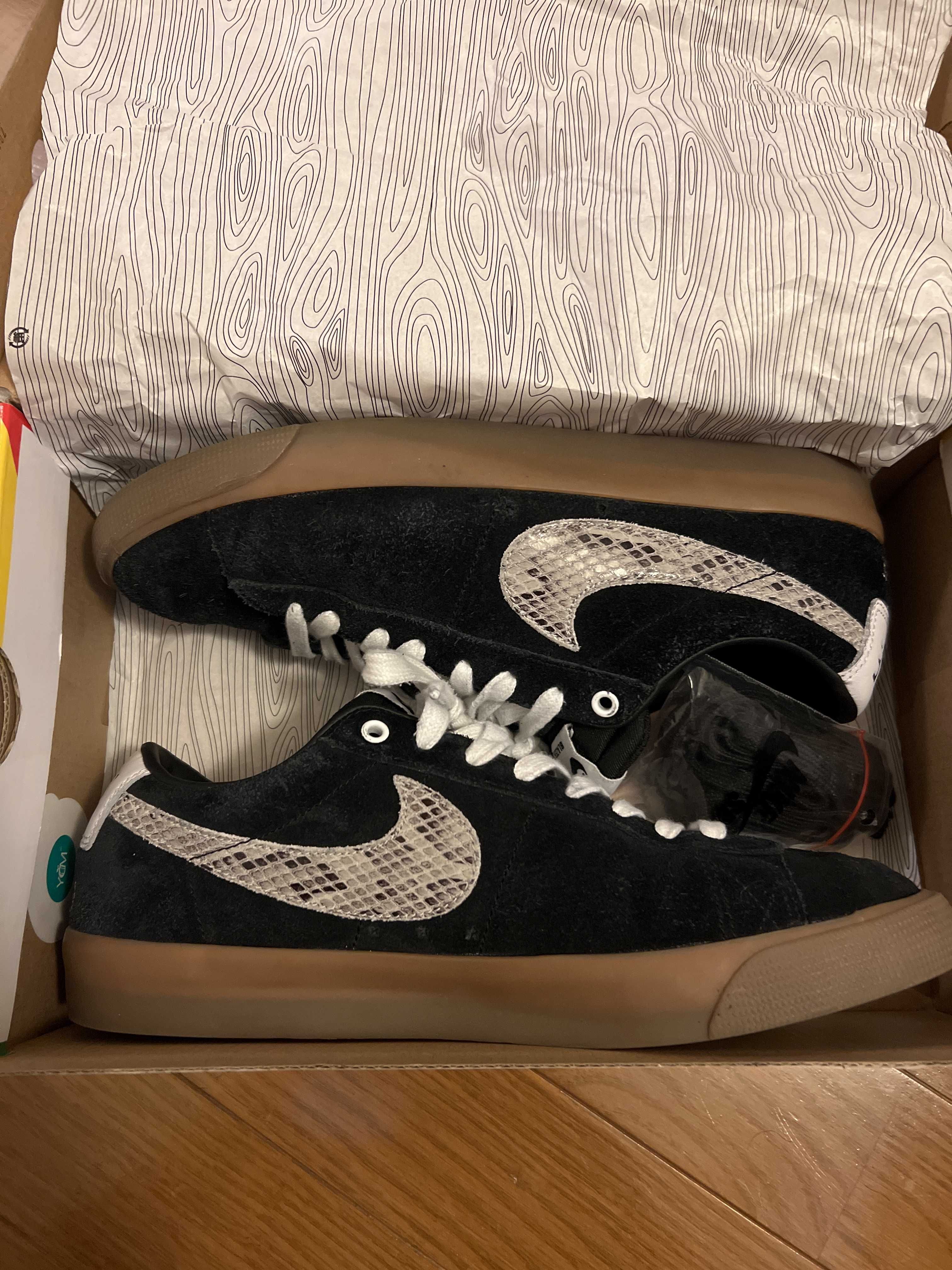 Wacko Maria × Nike SB Blazer Low "Black"