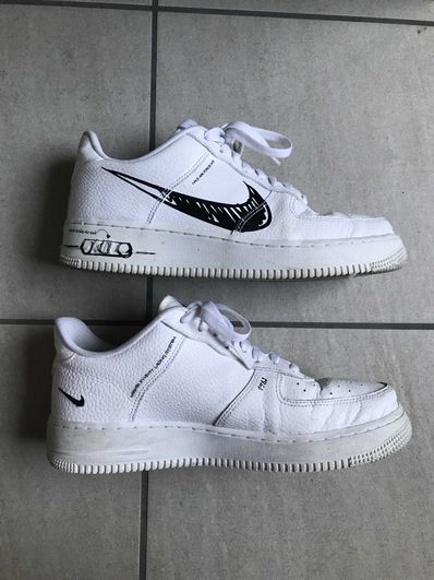 Nike Air Force 1 Low LV8 Utility "Black Sketch"