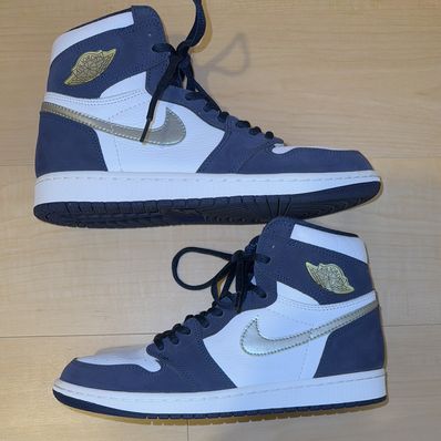 Nike Air Jordan 1 High OG CO.JP "White/Midnight Navy" (2020)(ブリーフケースなし)